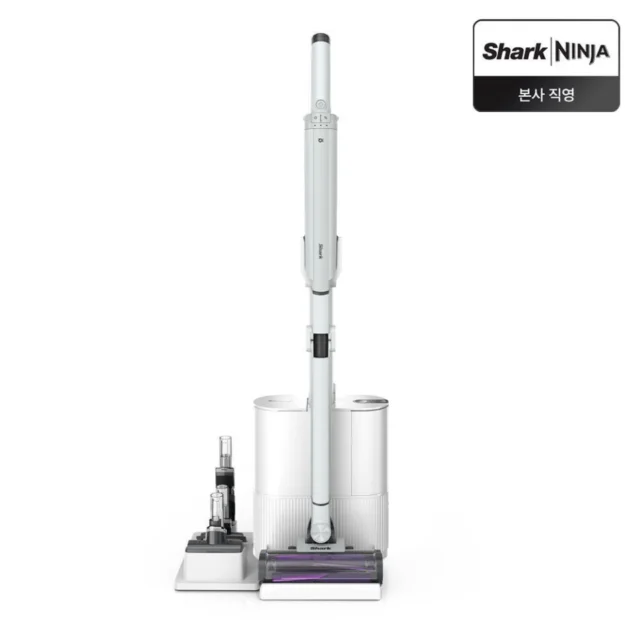샤크 무선청소기 에보파워시스템 NEO+ LC351KRWH 초경량 자동먼지비움 화이트