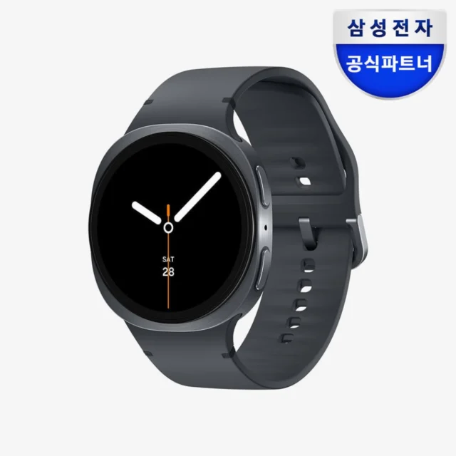 삼성 갤럭시 워치8 (강화유리 2매 패키지) 그라파이트, 40mm, 블루투스