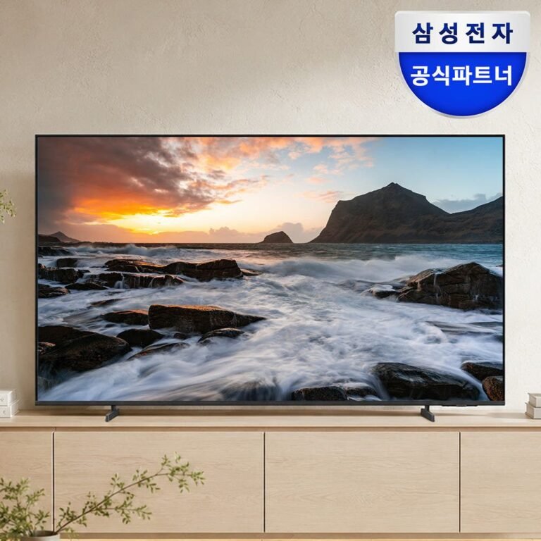 삼성 4K UHD 스마트 사이니지 TV 1등급 티비 기사님 방문설치 107.9cm(43인치), 스탠드